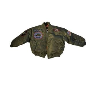 Oscar Kids Patchwork Bomber Jacket